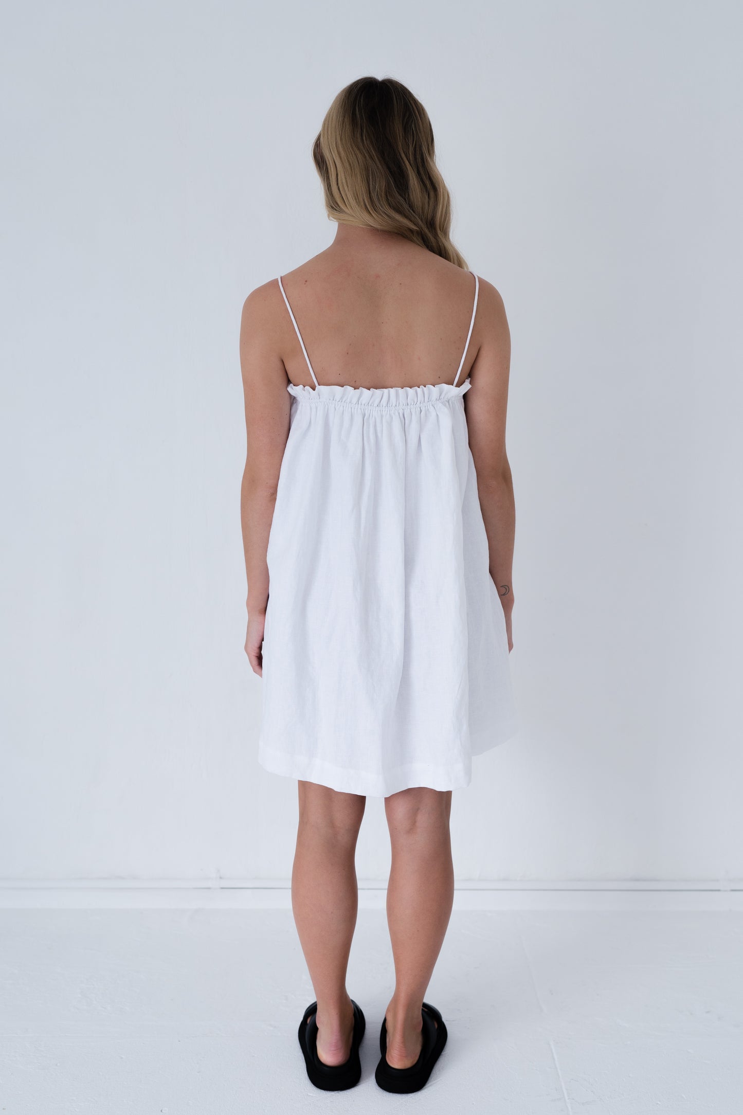 Alba Mini Dress | White