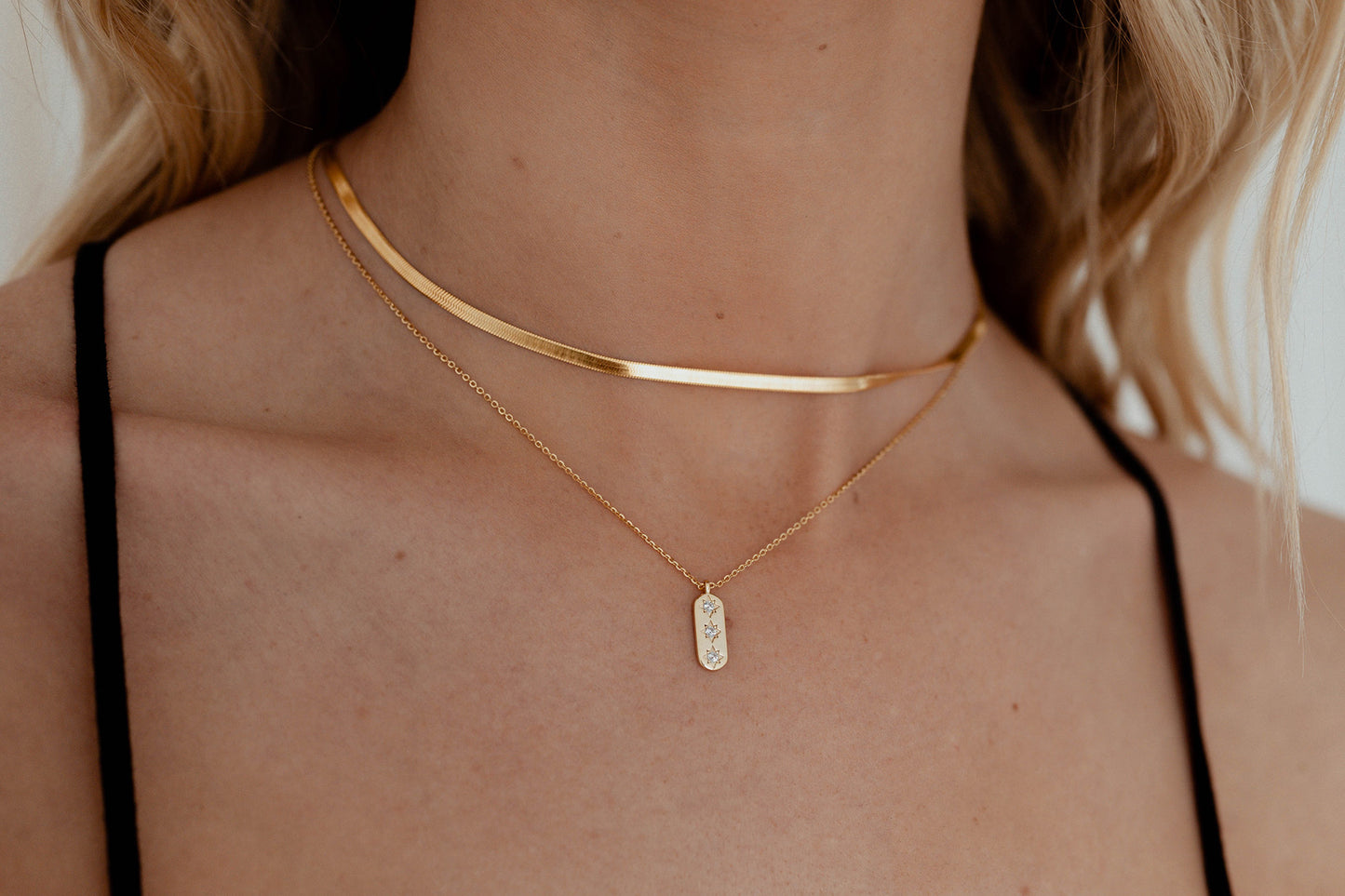 Athena Necklace | Gold